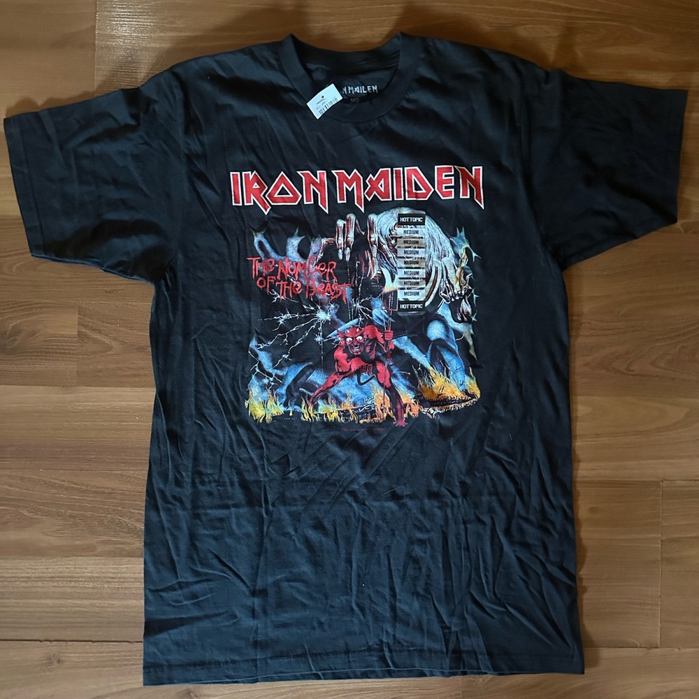 Iron Maiden The Number of The Beast Graphic Tee - Picture 3 of 8
